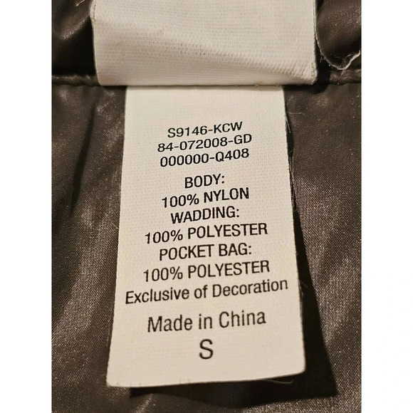 Champion Barbie Pink  Puffer Vest Womens Size  Small  Full Zip - Picture 5 of 6